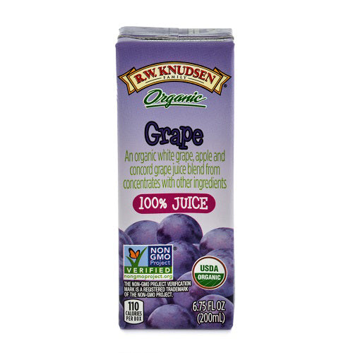 Knudsen Organic Grape Juice 200ml
