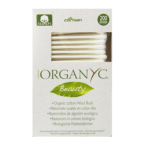 Organyc Beauty Organic Cotton Swabs 200ct