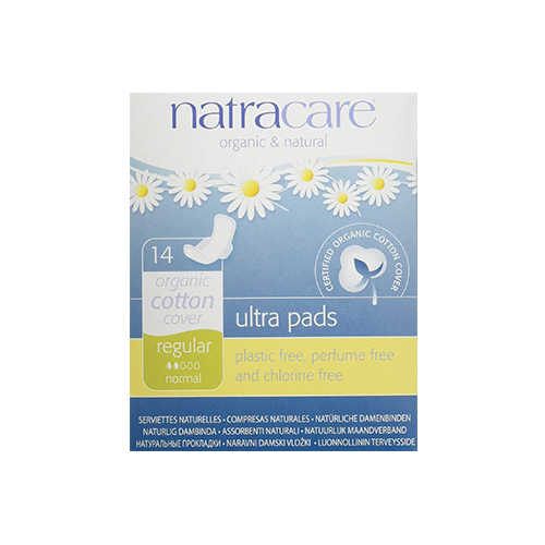 Natracare Ultra Pads Regular Flow 14 Pads