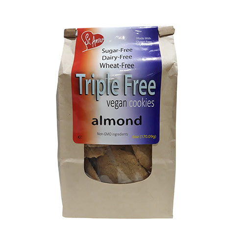 St. Amour Triples Vegan Cookies Almond 170g