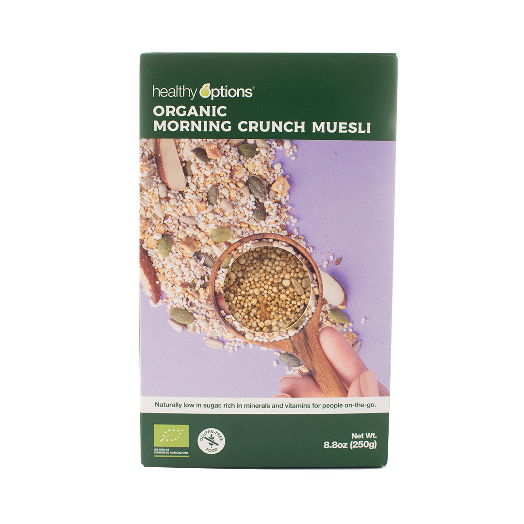 Healthy Options Organic Morning Crunch Muesli 250g