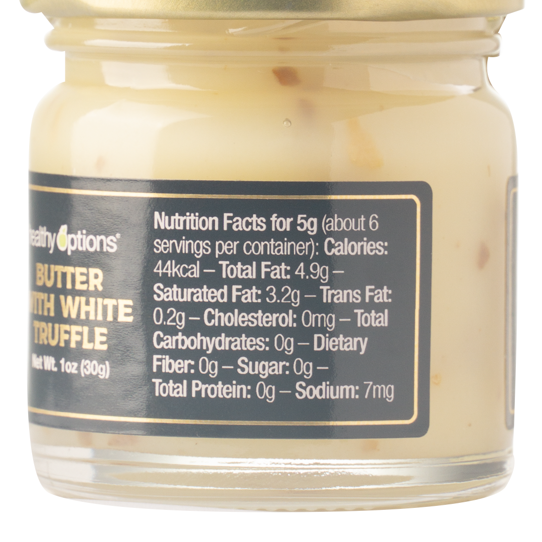 Healthy Options Butter with White Truffle 30g