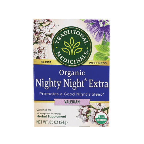 Traditional Medicinals Organic Nighty Night Valerian 16 Tea Bags