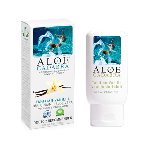 Aloe Cadabra Tahitian Vanilla Personal Lubricant & Moisturizer 71g Healthy Options Aloe Cadabra Tahitian Vanilla Personal Lubricant & Moisturizer 71g Healthy Options