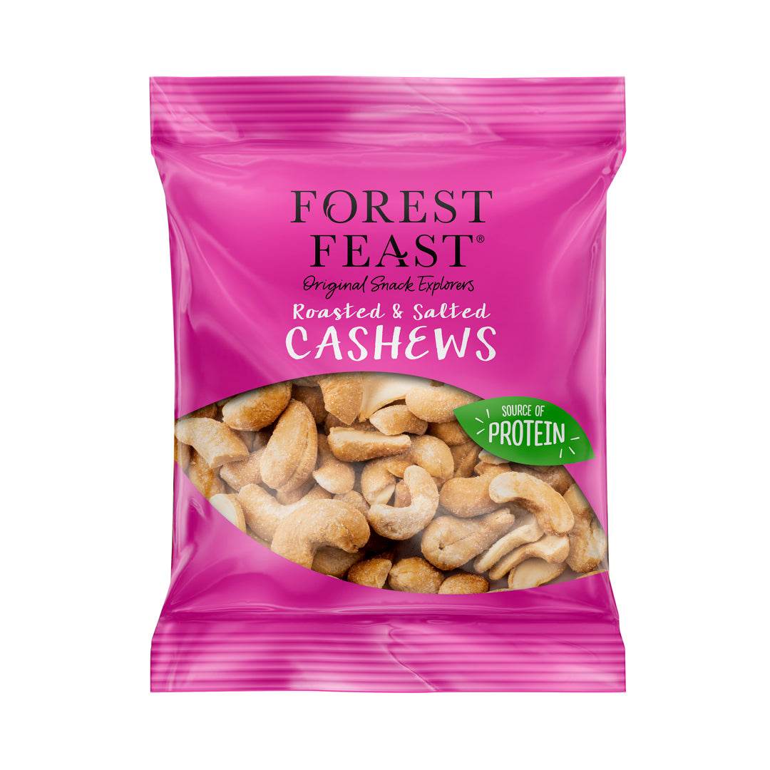 Forest Feast Roasted and Salted Cashews 35g