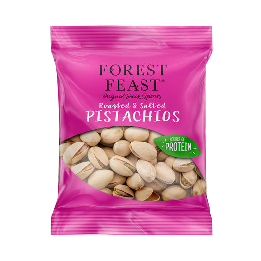 Forest Feast Roasted and Salted Pistachios 35g