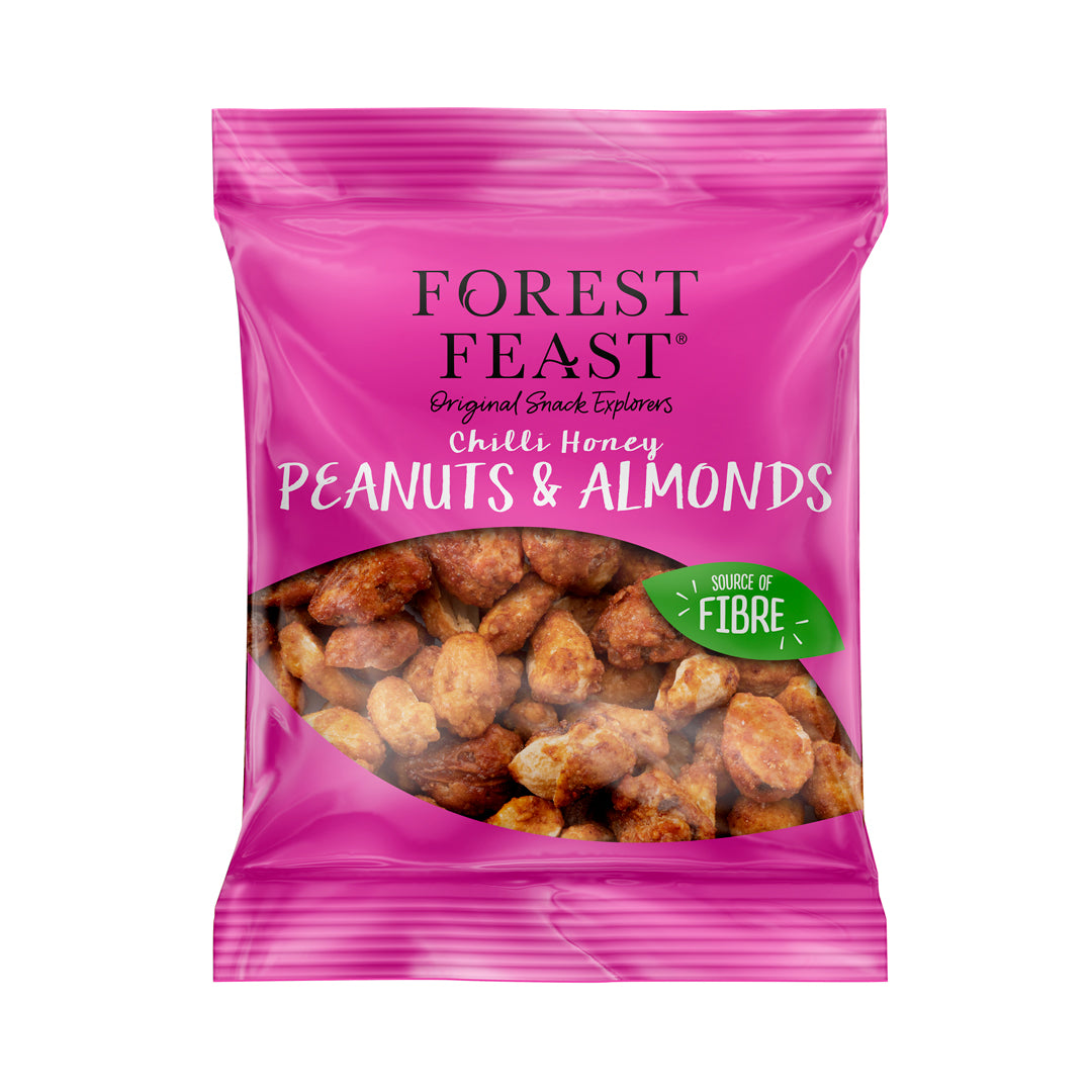 Forest Feast Chili Honey Peanuts & Almonds 50g