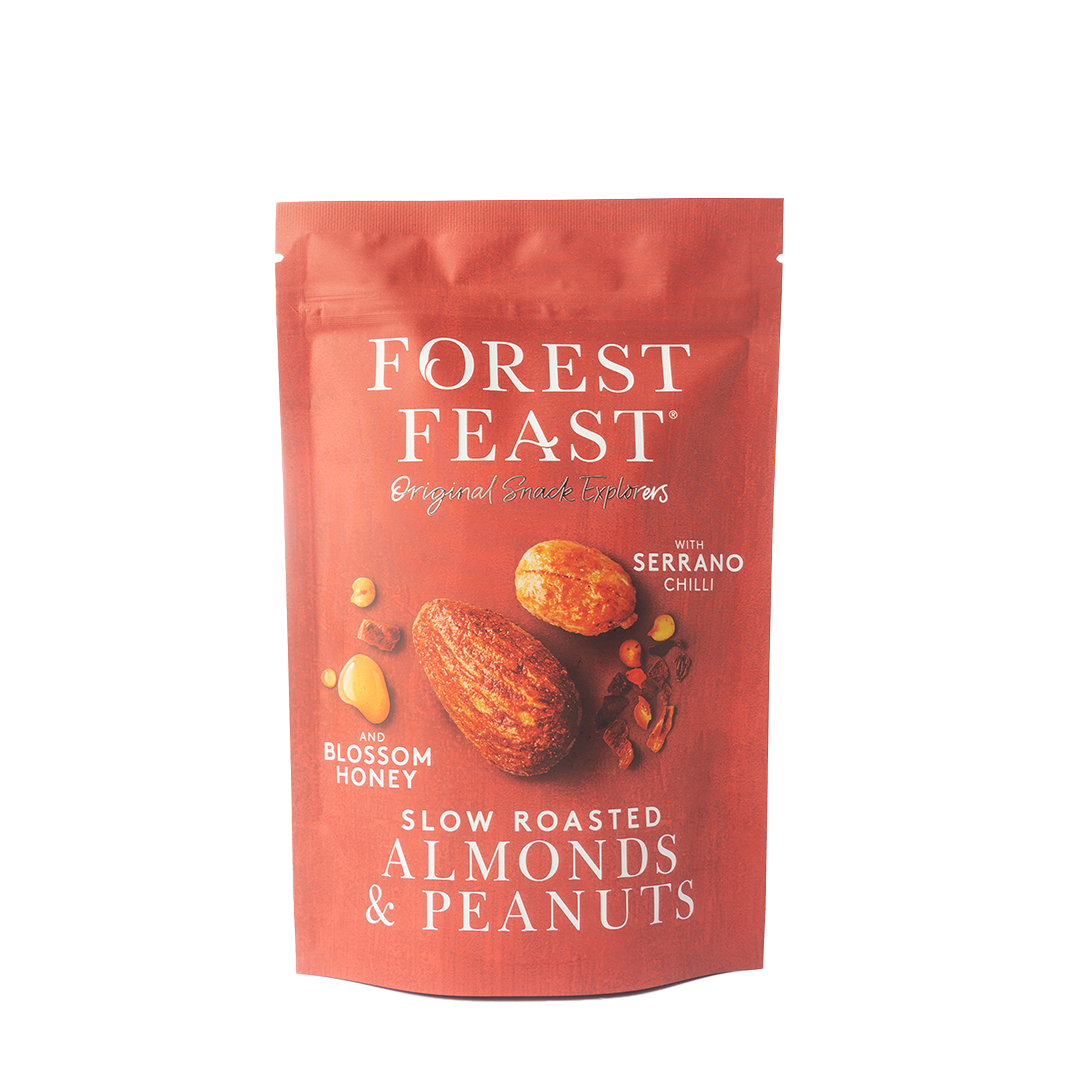 Forest Feast Gluten-Free Slow Roasted Almonds & Peanuts 120g