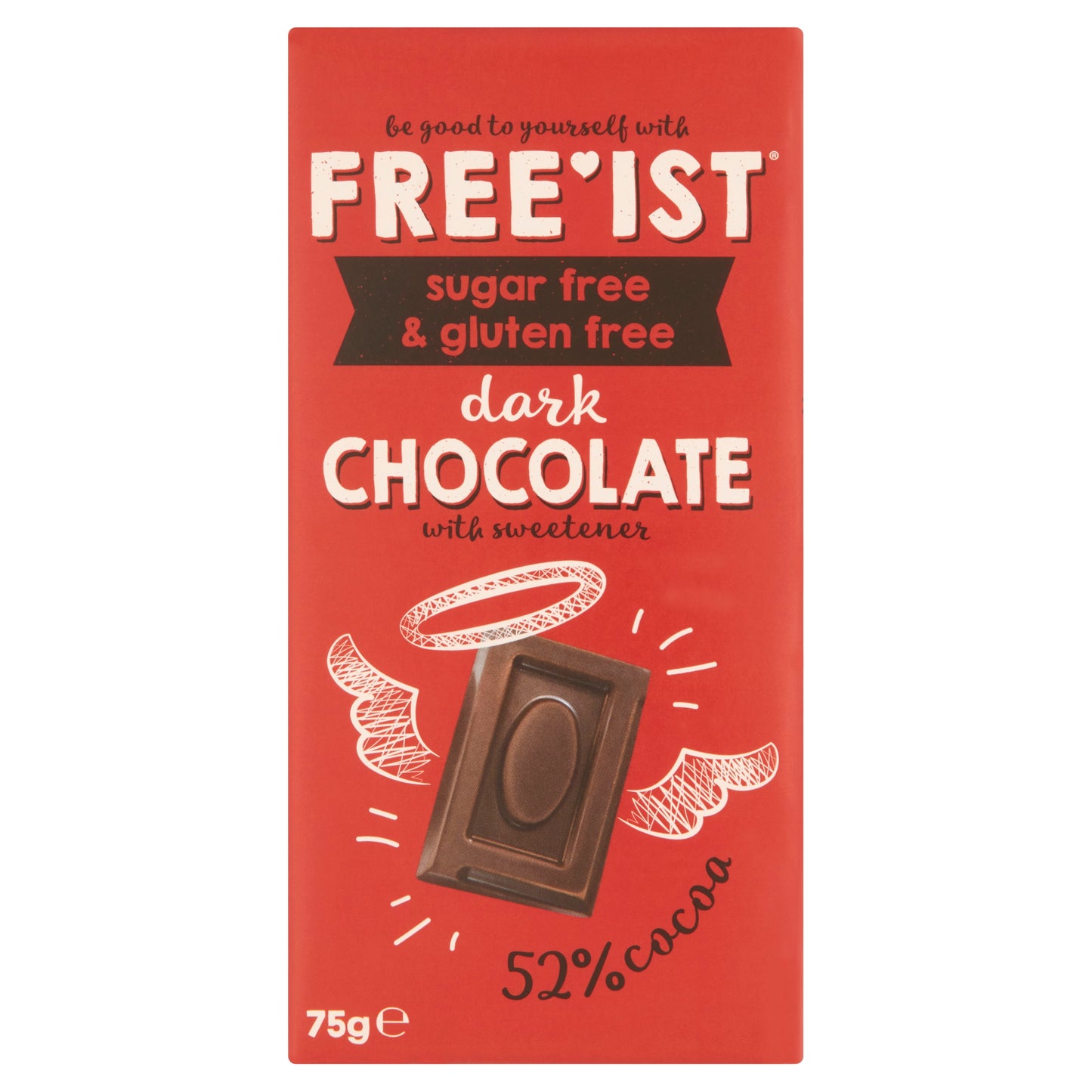Freeist Dark Chocolate Sugar Free 75g