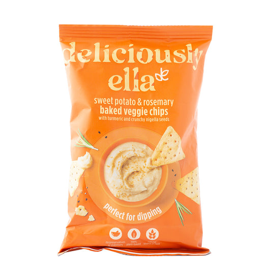 Deliciously Ella Sweet Potato & Rosemary Veggie Crackers 100g