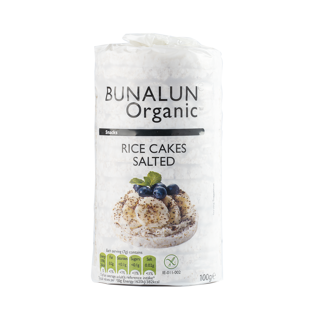 Bunalun Organic Salted Rice Cakes 100g