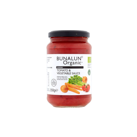 Bunalun Organic Tomato & Vegetable Sauce 350g