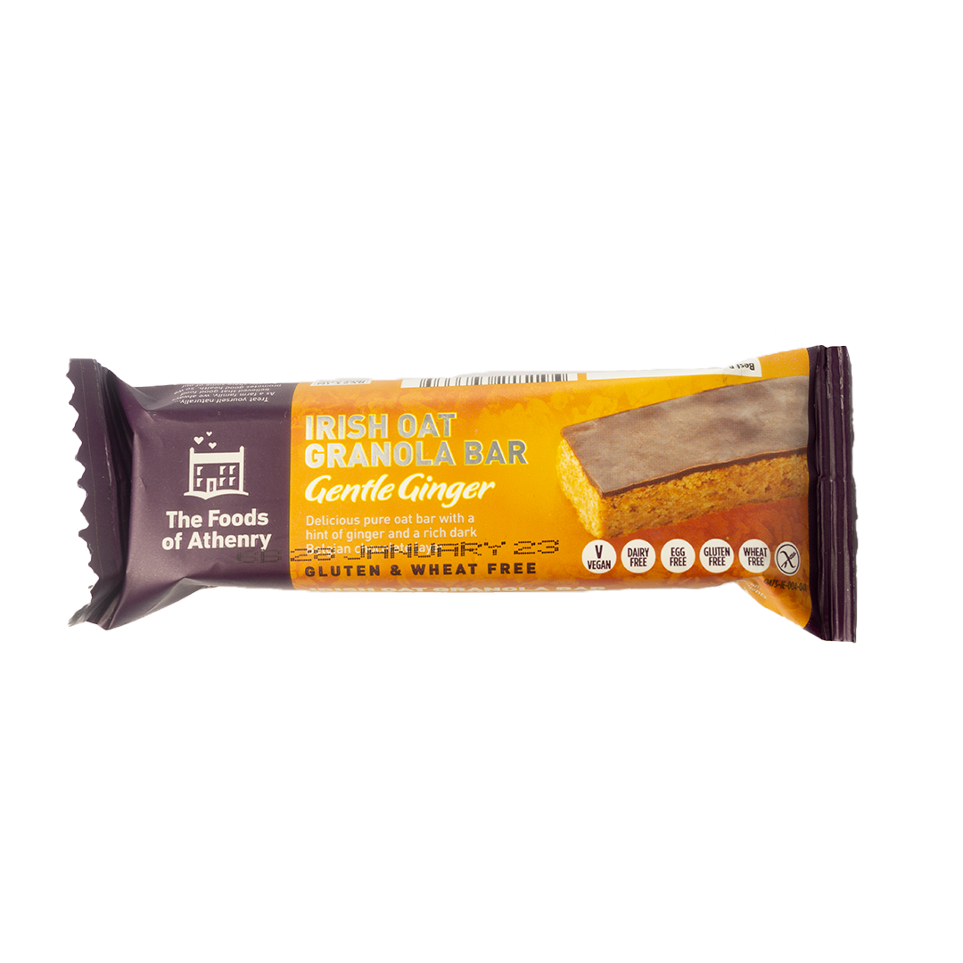 The Foods of Athenry Gluten-Free Granola Oat Bar- Gentle Ginger 55g
