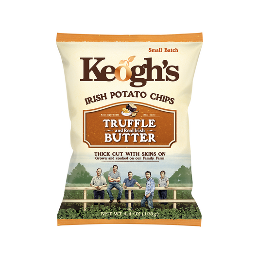 Keogh's Potato Chips Truffle and Butter 125g