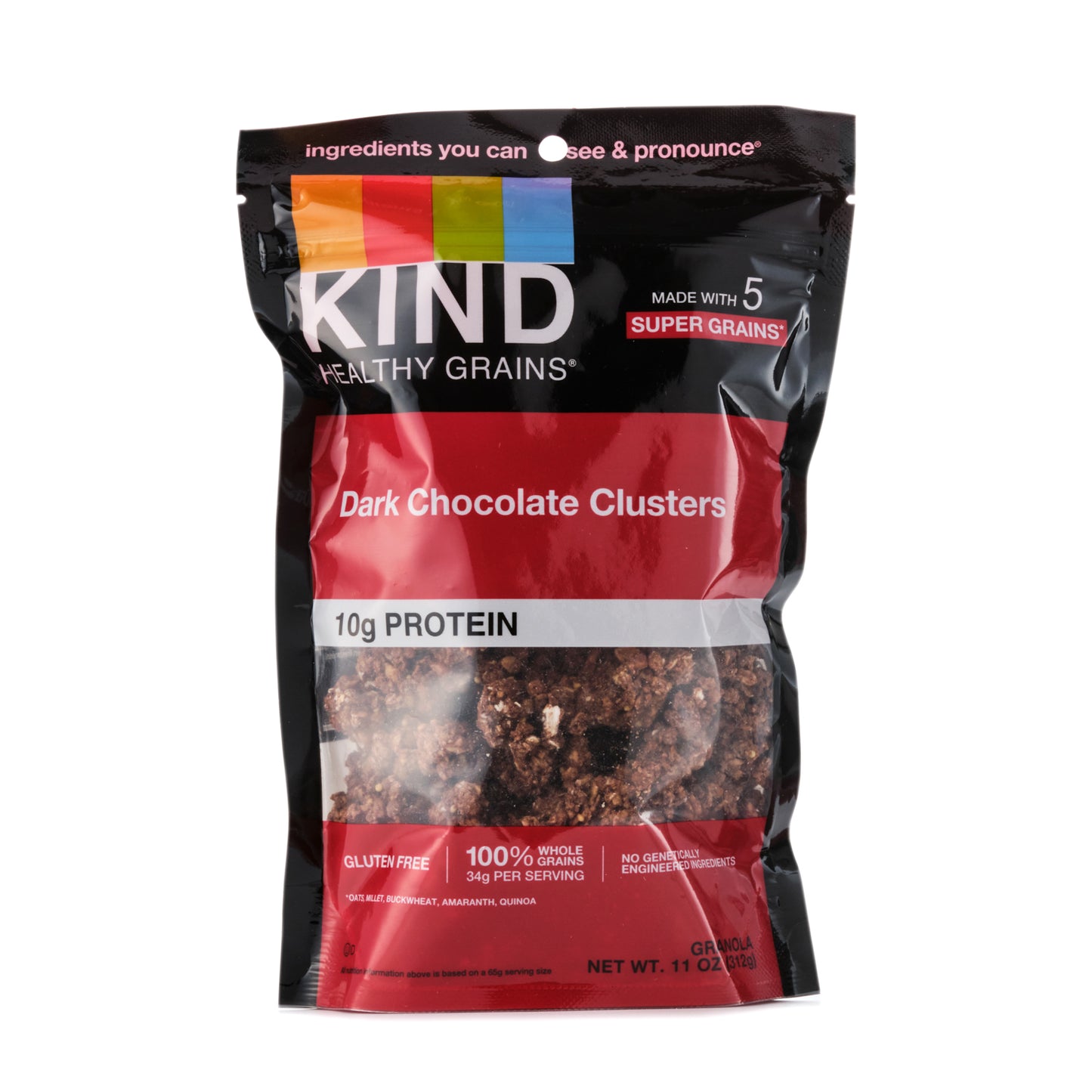 Kind Dark Chocolate Whole Grain Clusters 312g