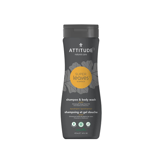 Attitude Super Leaves Shampoo and Body Wash Sport 473ml