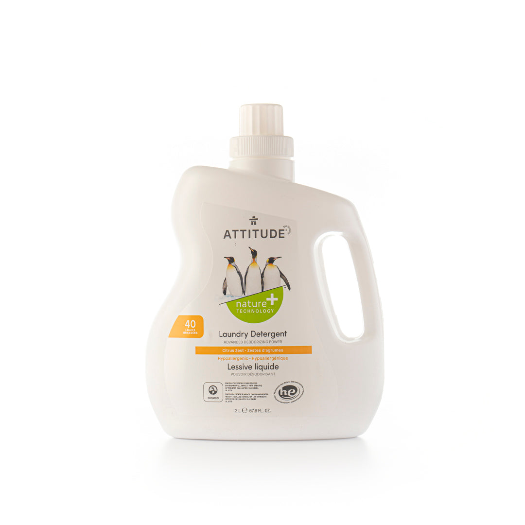 Attitude Laundry Detergent Citrus Zest 2 liters