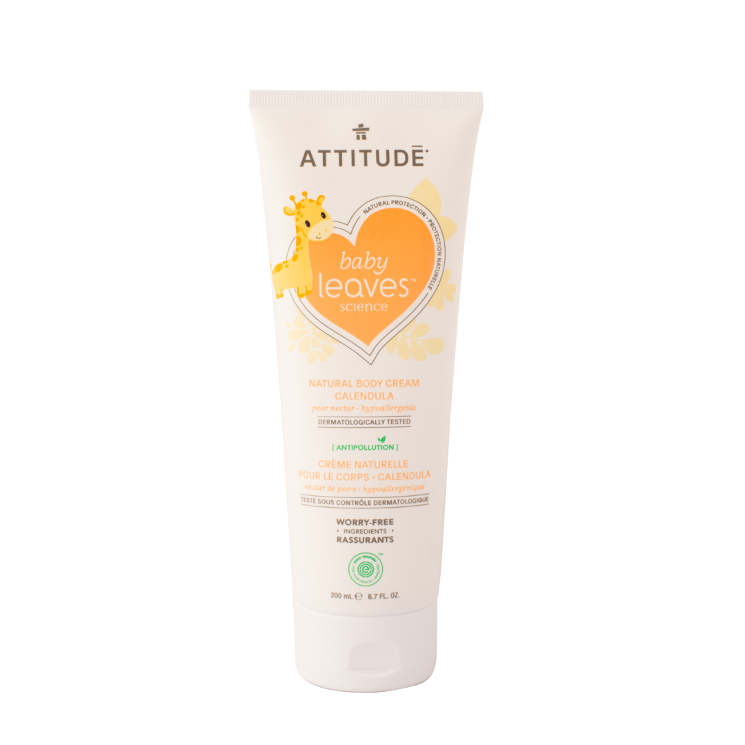 Attitude Baby Leaves Body Cream Calendula Pure Nectar 200ml