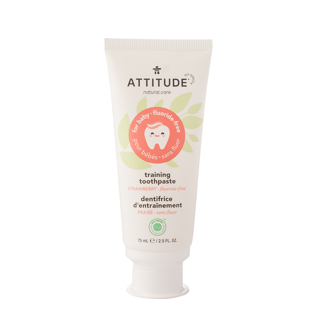 Attitude Baby Leaves Toothpaste Strawberry Fluoride Free 75ml