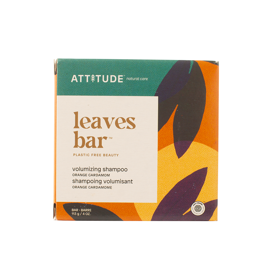 Attitude Leaves Bar Volumizing  Shampoo Orange 113g