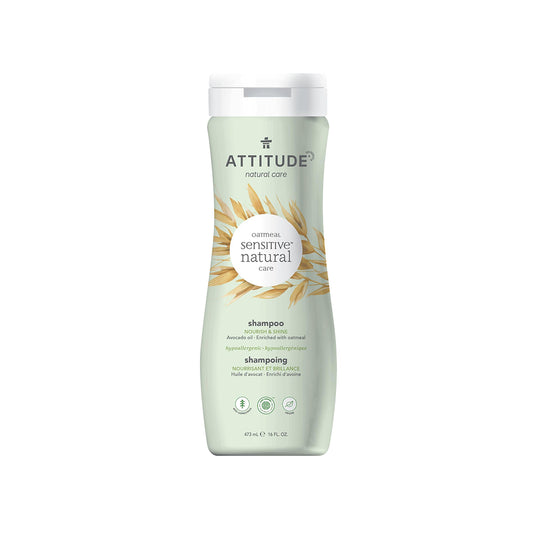 Attitude Sensitive Natural Care Shampoo Nourish and Shine Avocado Oil 473ml