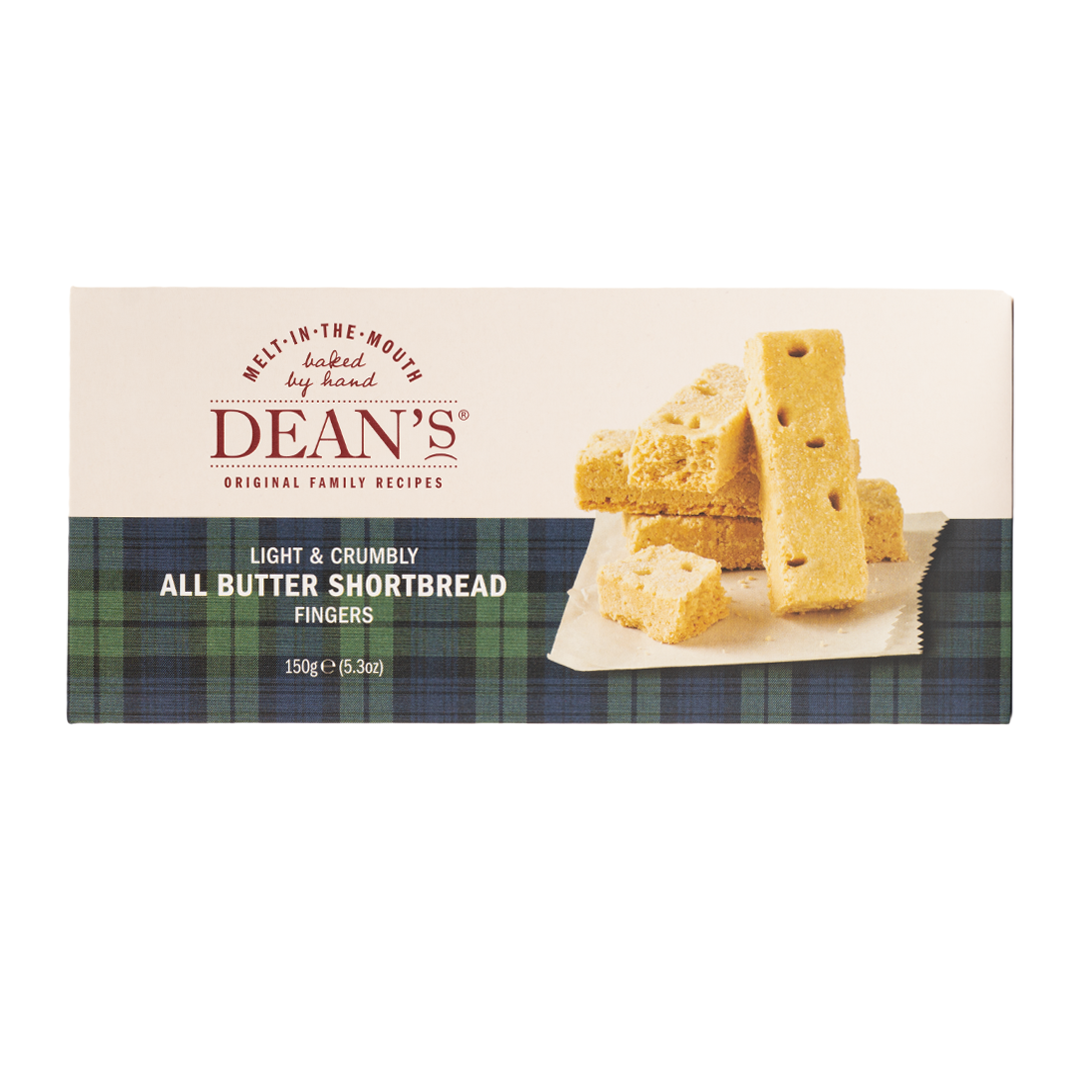 Dean's All Butter Shortbread Fingers 150g