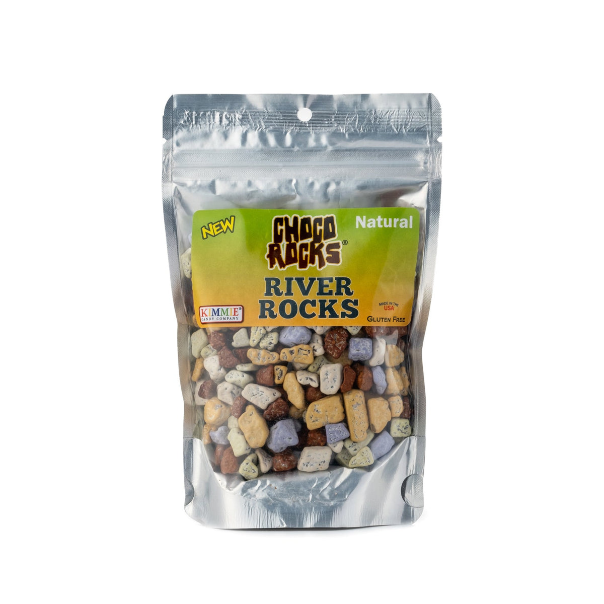 River Rocks Candy Kimmie Candy Natural Choco River Rocks 210g – Healthy Options
