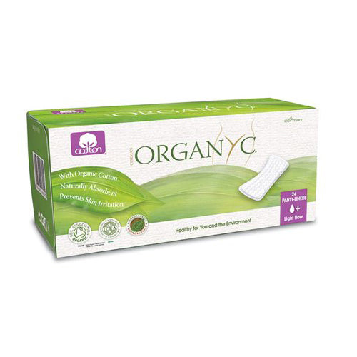 Organyc Cotton Panty Liner Light Flow 24 Liners