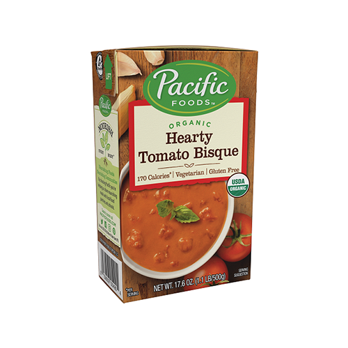Pacific Organic Hearty Tomato Bisque 500g