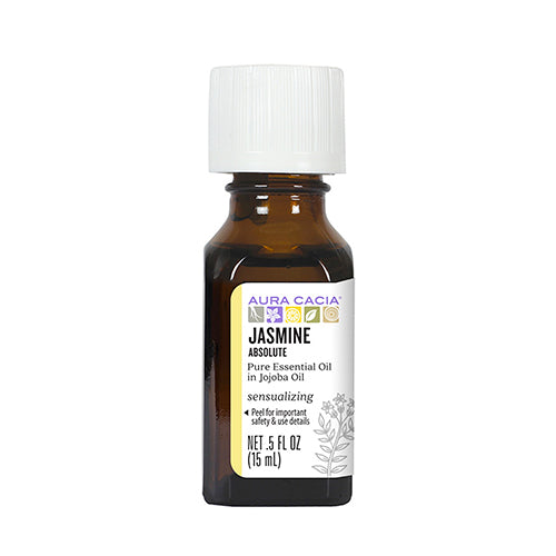 Aura Cacia Jasmine Absolute in Jojoba Oil 15ml