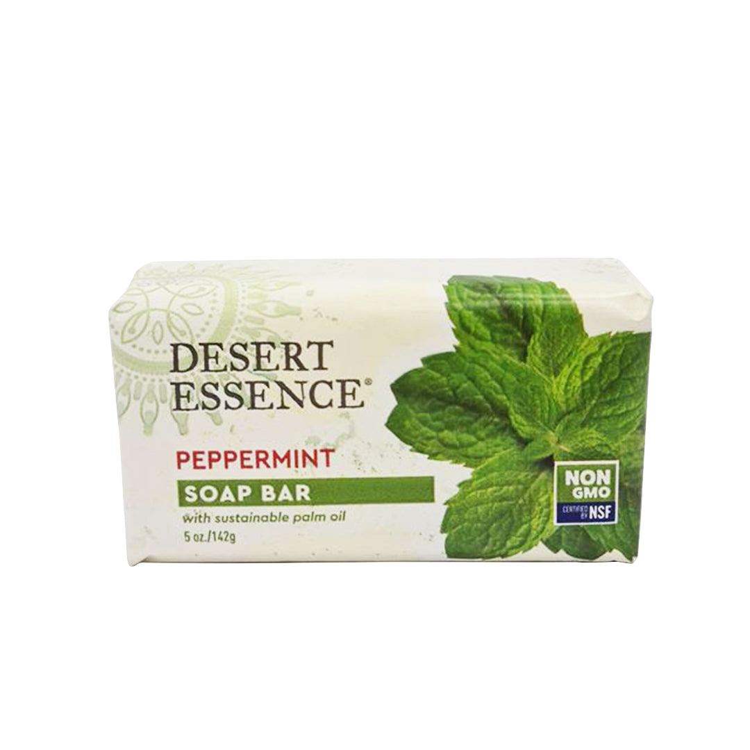 Desert Essence Peppermint Bar Soap 142g