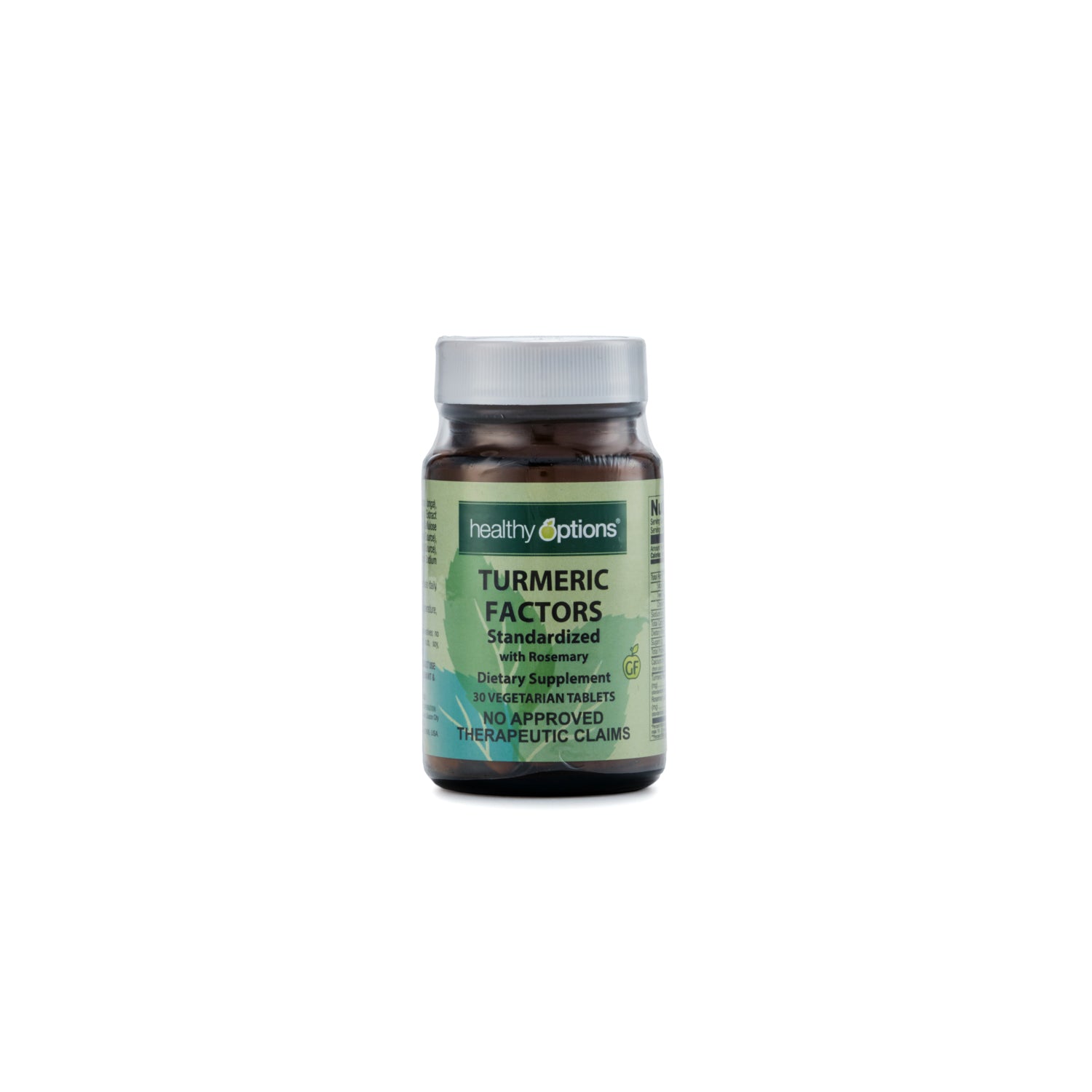 Factor Tumeric Healthy Options Turmeric Factors 30 Tablets