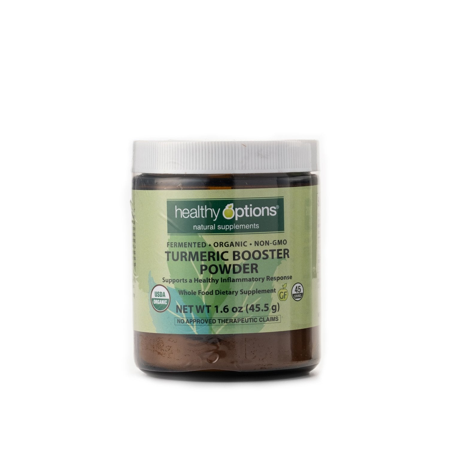 Turmeric Powder Bonus Healthy Options Organic Turmeric Booster Powder 45 Grams