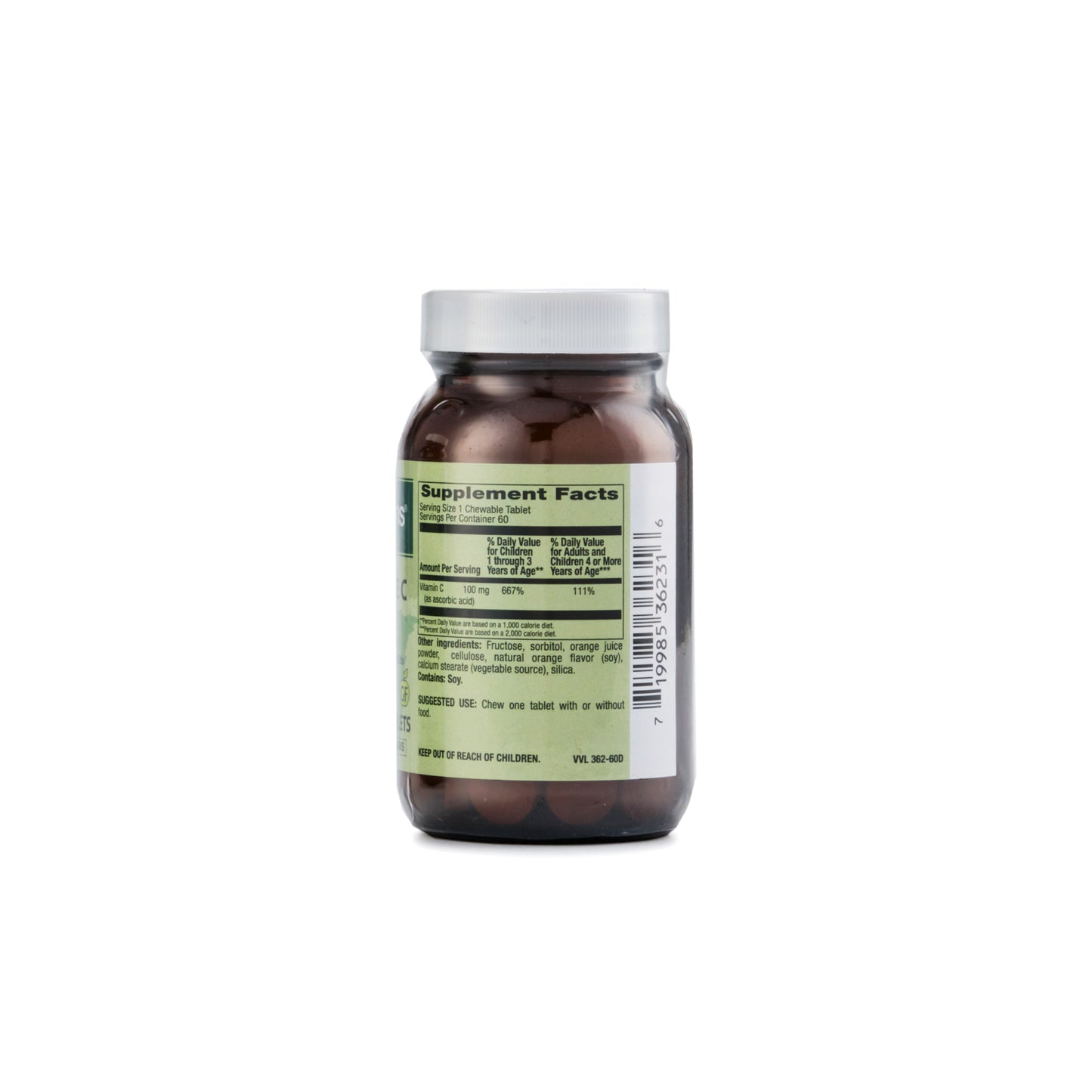 Healthy Options Kids Chewable C 100mg 60 Tablets