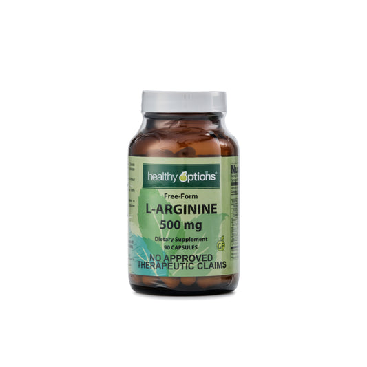 Healthy Options L-Arginine 500mg 90 Capsules