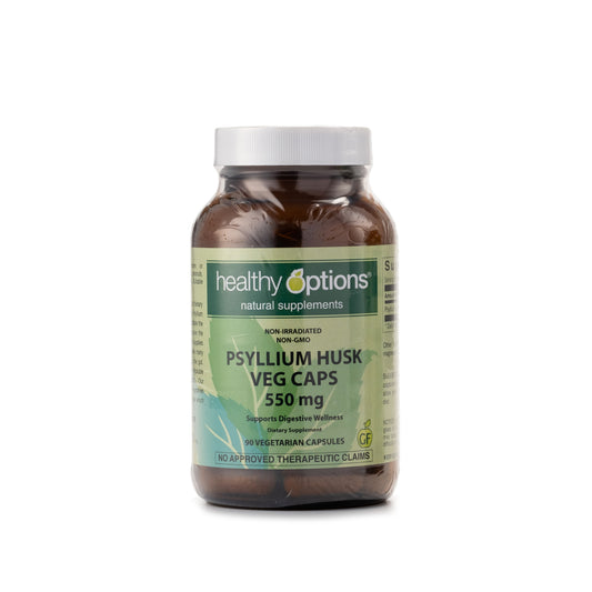 Healthy Options Psyllium Husk 550mg 90 Capsules