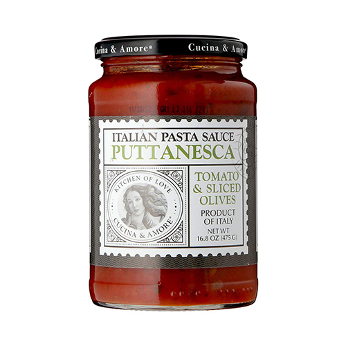Cucina & Amore Italian Pasta Sauce Puttanesca 475g