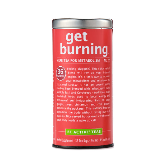 Republic of Tea Get Burning Herb Tea for Metabolism 36 tea bags