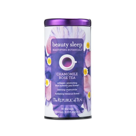 Republic of Tea Beauty Sleep Chamomile Rose Tea 36 tea bags