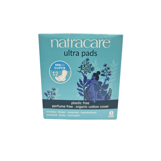 Natracare Ultra Pads Super Flow 12 Pads