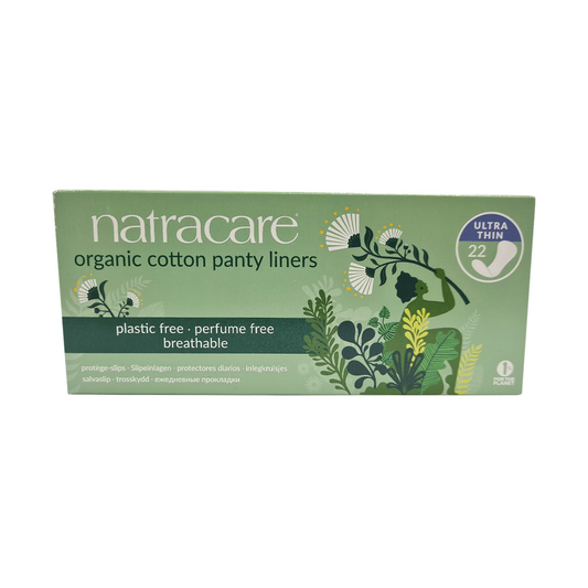 Natracare Cotton Panty Liners Ultra Thin 22 Liners