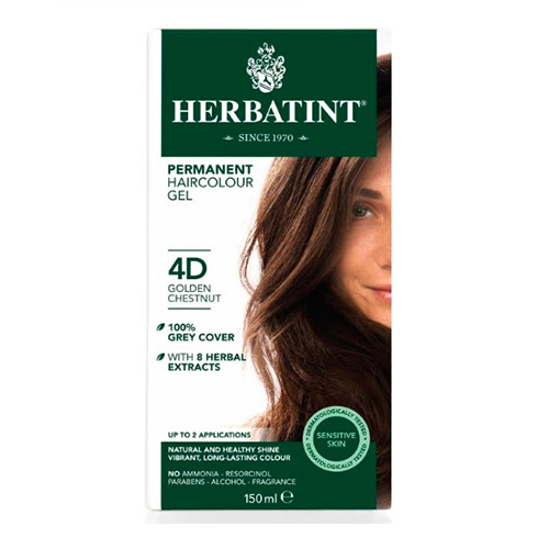 Herbatint 4D Golden Chestnut Hair Color 150ml