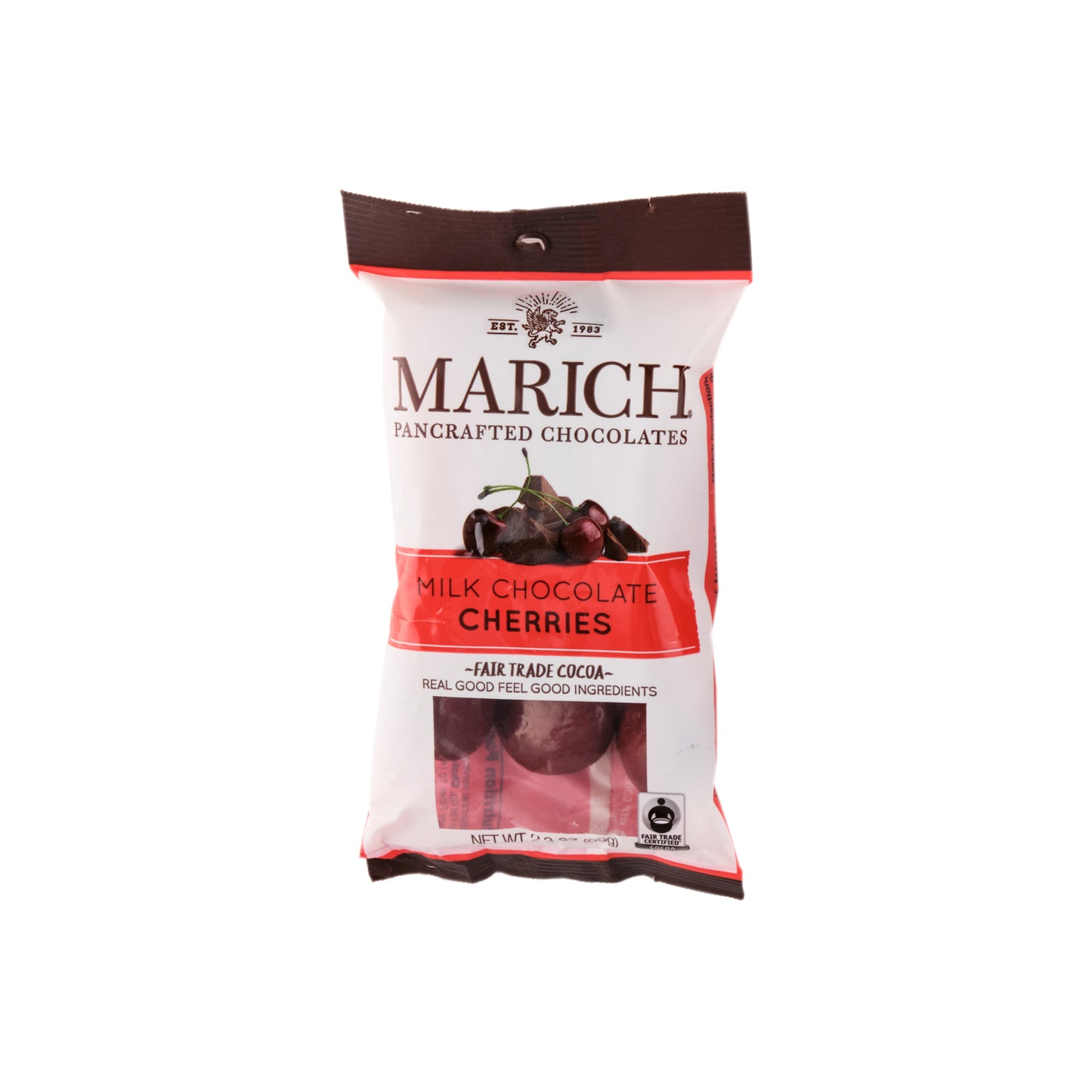 Marich Milk Chocolate Cherries 65g