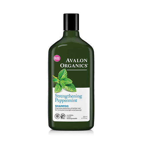 Avalon Organics Strengthening Peppermint Shampoo 325ml