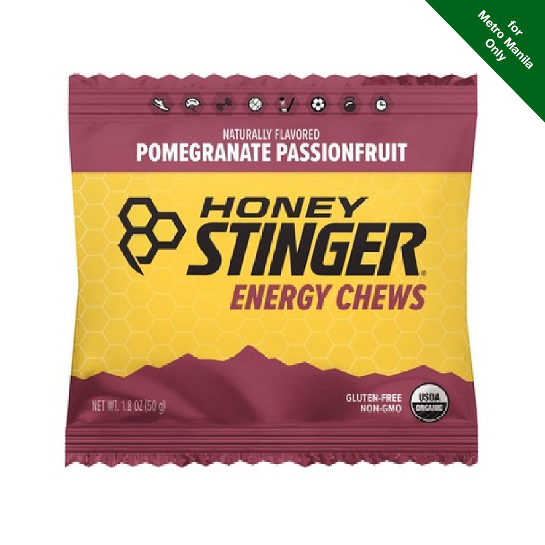 Honey Stinger Pomegranate Passion Organic Energy Chews 50g