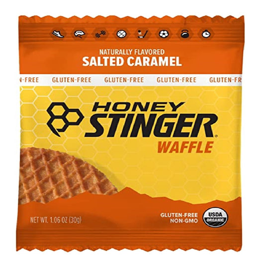 Honey Stinger Organic Salted Caramel Flavored Waffles 30g