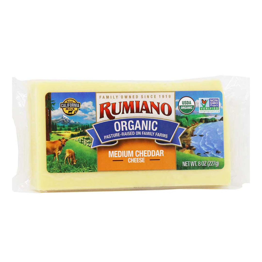 Chilled Rumiano Medium Cheddar Cheese 227g