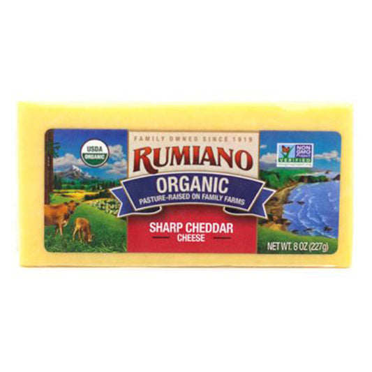 Chilled Rumiano Sharp Cheddar Cheese 227g