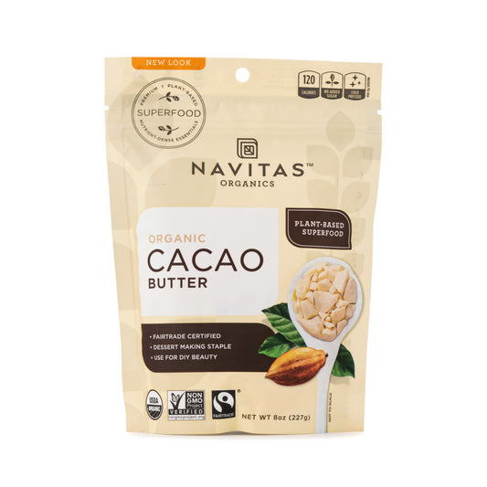 Navitas Naturals Organic Cacao Butter 227g