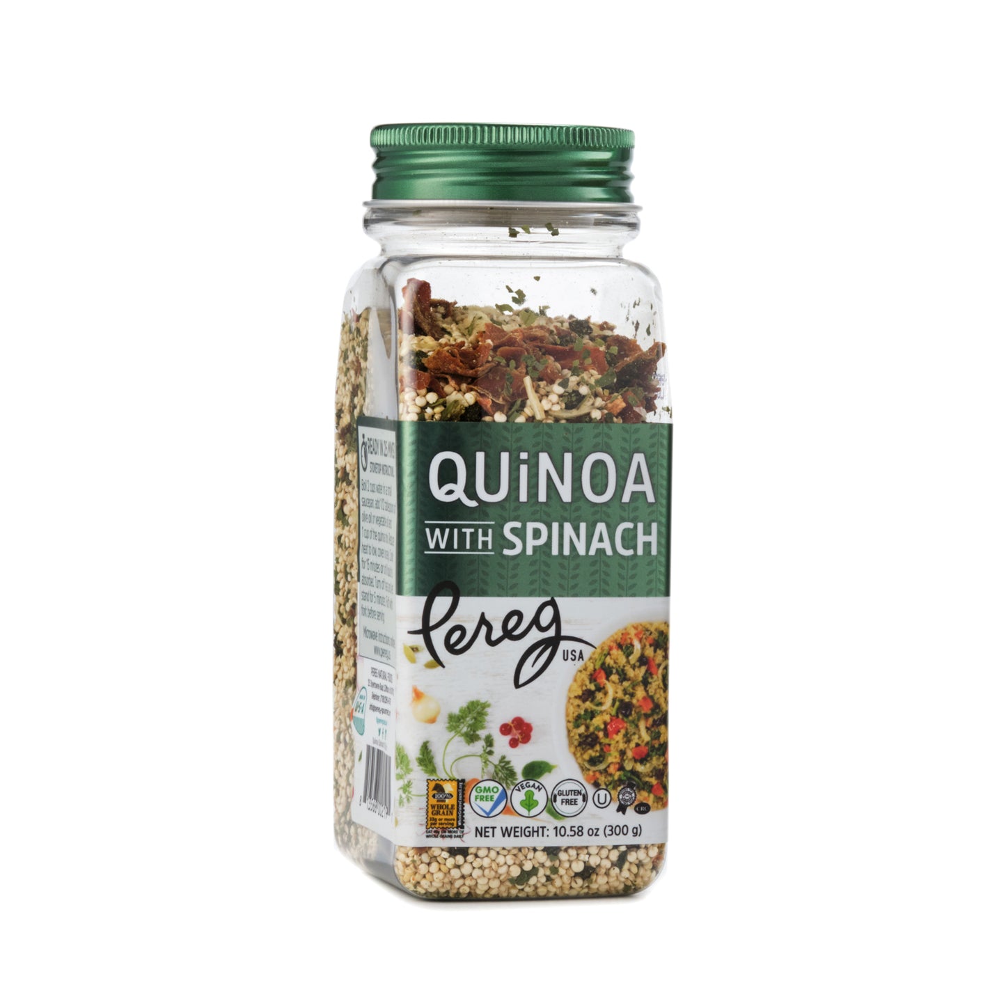 Pereg Quinoa with Spinach 300g